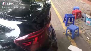 Đuôi gió led lắp chuẩn zin Fom Kia Cerato và K3New