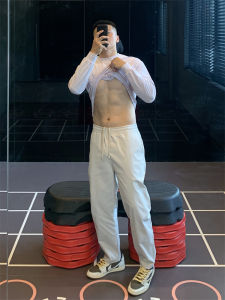 Moisture Wicking Water Resistant Loose Fit Mens Sport Pants