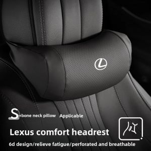 MENGDAO | Lexus Compatible Headrest Neck Pillow and Car Seat Lumbar Support