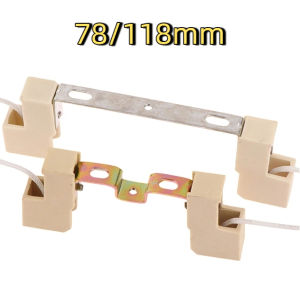 78/118mm R7S Flood Halogen Light Bulb Ceramic Lamp Base Holder Adapter Socket R7S Lampholders