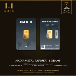 5 gram Gold Bar - Nadir (In Assay)