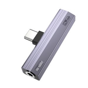 Bộ Chuyển Đổi Tai Nghe USB Type C Sang Jack 3.5mm Hỗ Trợ Sạc Nhanh PD10W/100W Chuyển Đổi Âm Thanh Aux Cho iPhone 15/16/17 Xiaomi Huawei