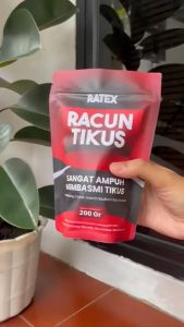 RATTEX | RAT KILLER RACUN TIKUS | PEMBASMI TIKUS OBAT ANTI TIKUS MATI KERING TANPA BAU
