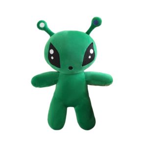 30cm Green Alien Plush Toy Anime Tentacled Horn Alien Monsters Horror Doll Boys Girls Soft Toys Stuffed Throw Pillow kids gifts