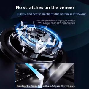 MONLEYTA | Electric Portable Mini Rotating Travel Shaving Razor
