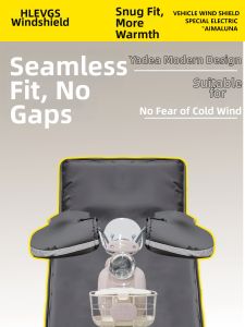 Cold Weather Leg Protection Cover For E-bike
