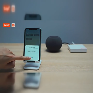 Tuya Zigbee Smart Home Hub - Wireless Gateway for Lights Switches Sensors | Dual-Mode Mini Bridge