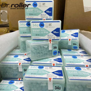 Đầu Kim Meso 34G 2mm Sharp Needle Chính Hãng Hàn Quốc