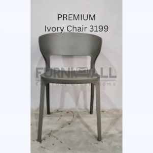 Furnimall Nordic Ivory Chair PP Chair Plastic Chair Dining Horn Chair Cafe Chair Kerusi Kafe kerusi kedai makan mamak Theater Chair For Sale - Lazada