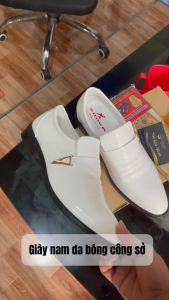 Giày tây nam giày da công sở sang trọng Bảo Hành 6 Tháng HP shoes