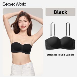 Secret World | Non-slip Gathering Small Chest Invisible Bra