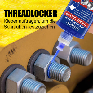 LOOLIFL 243 medium strength thread locking agent anaerobic adhesive waterproof rust proof oil resistant detachable