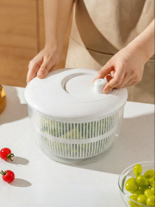 「China Plug」MODERN SWEETHOME | Vegetable Dehydrator Salad Spinner Kitchen Drying Machine