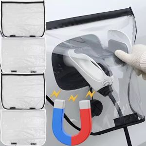Từ tính EV cổng sạc bìa không thấm nước mưa tuyết bụi điện sạc trên xe bảo vệ phổ quát tự động bên ngoài phụ kiện