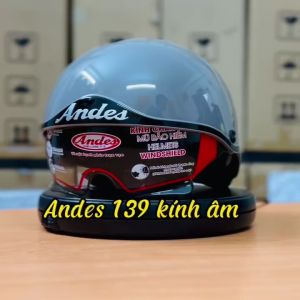 [Mã SKAMLSC205 giảm 10% đơn 100K] Nón bảo hiểm chính hãng Andes 139