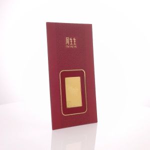 Chow Sang Sang 周生生 999.9 24K Pure Gold Gifting Collection Chinese Zodiac Ox Ingot 91160D