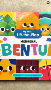 Bentang Kids - Buku Anak My First Lift-the-Flap Mengenal Bentuk Boardbook - Millennia