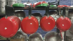 Stainless Semi Non Stick Frying Pan Cookware - Easy to Clean - Wok Stir Fry Pan - 20cm to 26cm - Anti-Rust & Durable - Suitable for All Cooking Surfaces - Buy 1 Take 1