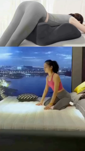 Gối Thư Giãn Đa Năng. Hỗ Trợ Nhiều Tư Thế. Nằm Sấp Nằm Ngửa. Làm Gối Tựa Lưng Gối Gác Chân hoặc làm Ghế Tình Yêu