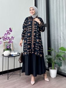 Tunik Fissa Katun Rayon Premium Oversize - Tunik Alizah