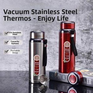 Insulated 316 Stainless Steel Water Cup 1000ml