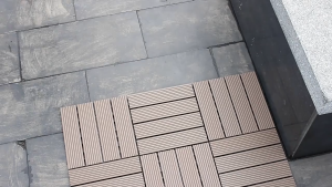 ✨ไม่เสียรูปนาน 100 ปี🔥ปูพื้นสวน แผ่นไม้ปูพื้น DIY 30x30CM ทนแดด ทนฝน กันน้ำ กันลื่น ทนไฟ แผ่นพื้นไม้สำเร็จรูป พื้นพลาสติก แผ่นปูพื้น แผ่นไม้ตกแต่งสวน แผ่นพลาสติกปูพื้น แผ่นปูพื้นสวน แผ่นไม้ แผ่นไม้ปูพื้น แผ่นไม้ตกแต่งสวน หญ้าเทียม