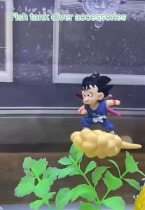 Aquarium Floating Ornaments Fish Tank Decoration Aquarium Model Diver Mini Floating Diver Small Floating Ball