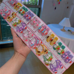 กิ๊ฟติดผม ยางมัดผม (ราคาต่อคู่/ต่อแผง) ยางมัดผมเด็ก สินค้าพร้อมส่งในไทย