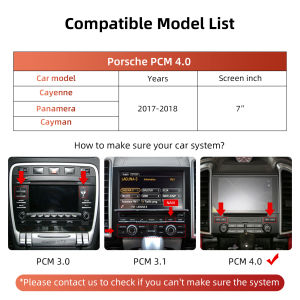 Ezonetronics | Ezonetronics Wireless CarPlay Android Auto Retrofit Kit Decoder Box for Porsche PCM 4.0 CarPlay Interface Support Mirror Link