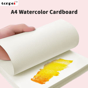 A4 Watercolor Paper: 50 Sheets Wood Pulp & Art Supplies