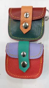 พวงกุญแจ กระเป๋าใบน้อย น่ารักๆ เก็บเหรียญได้ 6x6CM