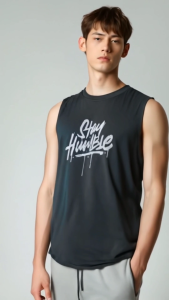 STATEMENT SHIRT | MUSCLE TEE | MUSCLE CUT SHIRT - MEN AND WOMEN - GYM ATTIRE