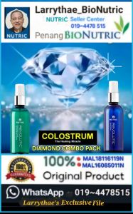 Revolutic BioSpray & Plus Colostrum Liquid 2x60mls Immunity Supplement Diamond Pack 100% Original Product
