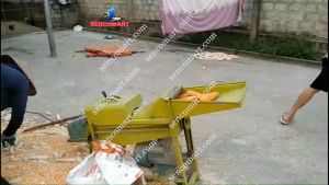 Máy tách hạt ngô siêu sạch nạp 1 lần được nhiều bắp