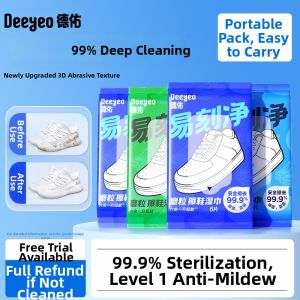 Deeyeo | Easy Clean White Shoes Cleaning Wet Wipes