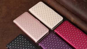 Luxury Artificial Diamond Leather Wallet Case for Samsung Galaxy S26 S25 S24 S23 S22 S21 S20 FE Ultra Edge Plus Phone Book Cover