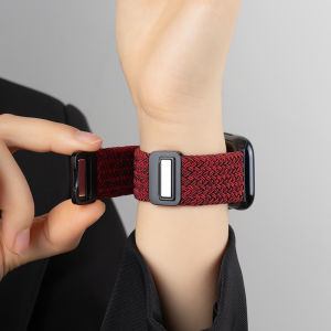 CRAFTSMAN DAI | Wristband Compatible Multiple Watch Models Nylon Woven Creative Magnetic Year-End Red Summer