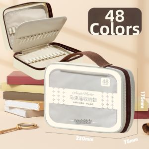 Soft-Tip Colorful Marker Storage Bag 120 Colors