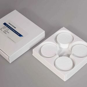 Binder Free Glass Microfiber Filter Papers Grade GF/C Pore Size 1.2um 47mm 90mm 110mm Fine Particle Retention Good Flow Rate