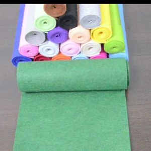 1.0mm Thick 20*90cm Medium Hardness Felt Fabric Non-woven Felt Fabric Sheet for DIY Sewing Crafts Accessories Material Patchwork