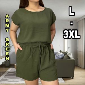 PLUS SIZE TERNO SHORT WITH HIGH QUALITY PRODUCT FIT XL-3XL COTTON SPANDEX