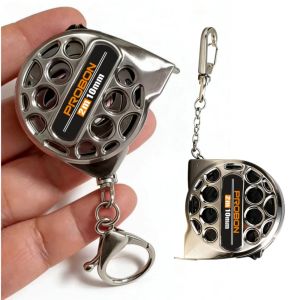 2M Mini Keychain Tape Measure Retractable Measuring Tape 2M Tape Measure for Household and DIY Measuring Exquisite Small Gifts