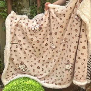 Bộ Đồ Ngủ Trẻ Em Mùa Đông Ấm Áp Bằng Vải Nhung Cừu Hoạt Hình Mới Có Khóa Kéo Vô Hình Cho Trẻ Em Từ 1-14 Tuổi