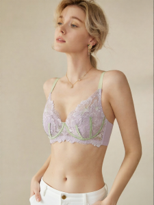 Slimming Gather Support Bra Set