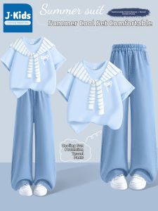JKIDS | Girls Summer Clothes Set T-Shirt & Jeans