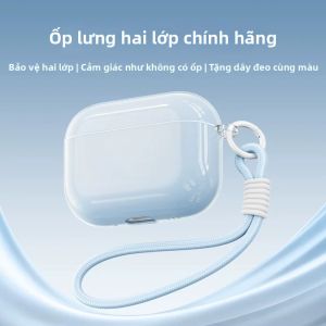 YOUSIDUN | áp dụng hộp bảo vệ airpod5 hộp bảo vệ airpodpro3 thế hệ thứ 5 hộp đựng tai nghe Apple sạc không dây trong suốt airpodpro2 hộp silicon mềm thế hệ thứ 4