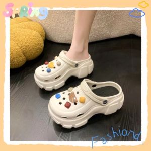 QLshop รองเท้าแฟชั่นผู้หญิง 2023 รองเท้าหัวโตงานดี สีสวย ใส่สบาย มาใหม่พร้อมตัว ติดรองเท้ารุ่นล่าสุด ปังมากกกก