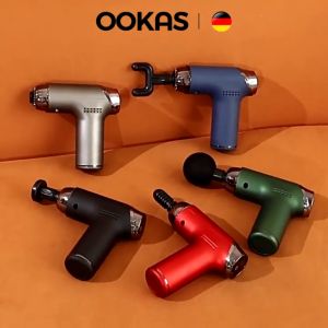 OOKAS official massage gun massager gun Portable Percussive High Frequency Vibration Fascia Gun Muscle Fascia Gun Muscle Relaxation