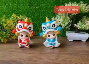 Bộ 02 bé múa Lân 13.5cm