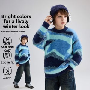 ASK JUNIOR | Boys Winter New Style Ombre Knit Sweater